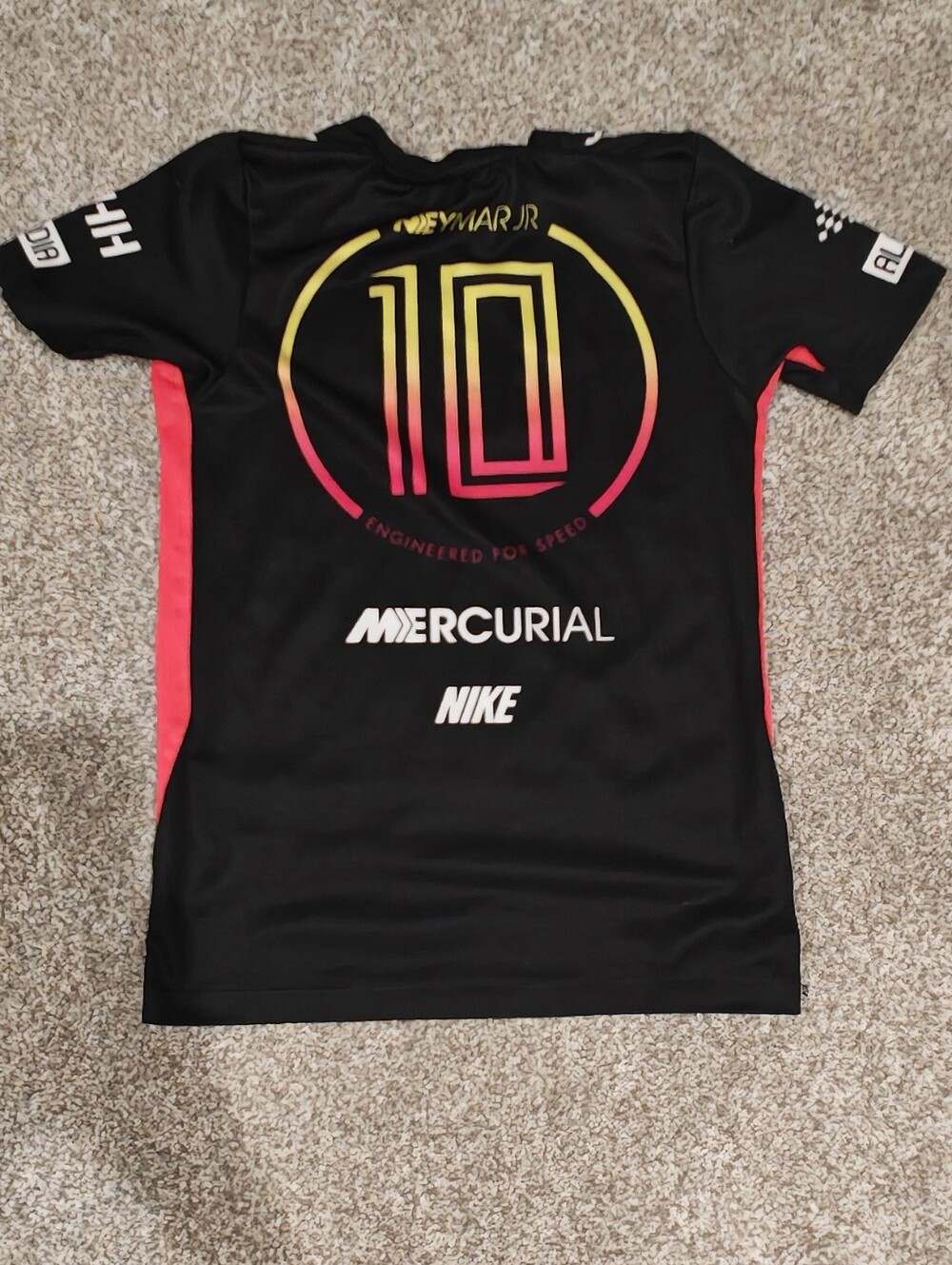 Nike Training Shirt Neymar Soccer Football Dri Fit Sz S